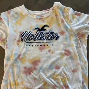 tie dye Hollister tee